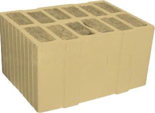Керамический блок с утеплителем ISOTEREX 10,7 NF ТУ 380x250x219 М50 TEREX