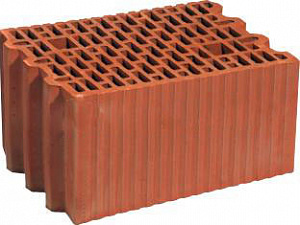Керамический блок POROTHERM-25М  10,7NF красный 250x375x219 ВИНЕРБЕРГЕР М-100 рифленый