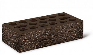 Кирпич лицевой одинарный "Brown Granite" КЕРМА ПРЕМИУМ